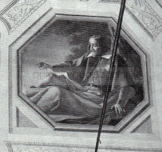 San Rocco - 1854 - 55 - affresco - Chiesa di Santa Maria Assunta - Rovato (BS)